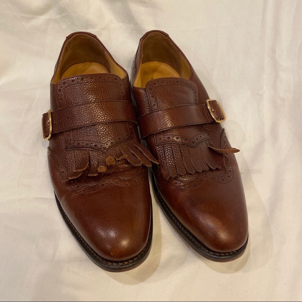 Charles Tyrwhitt Brown Fringe Brogue Loafer